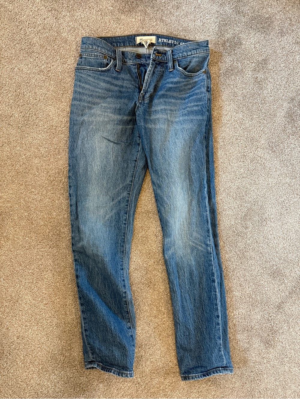 Madewell Men's Blue Denim Jeans